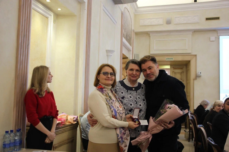 Награждение Медвецкой С.Г..